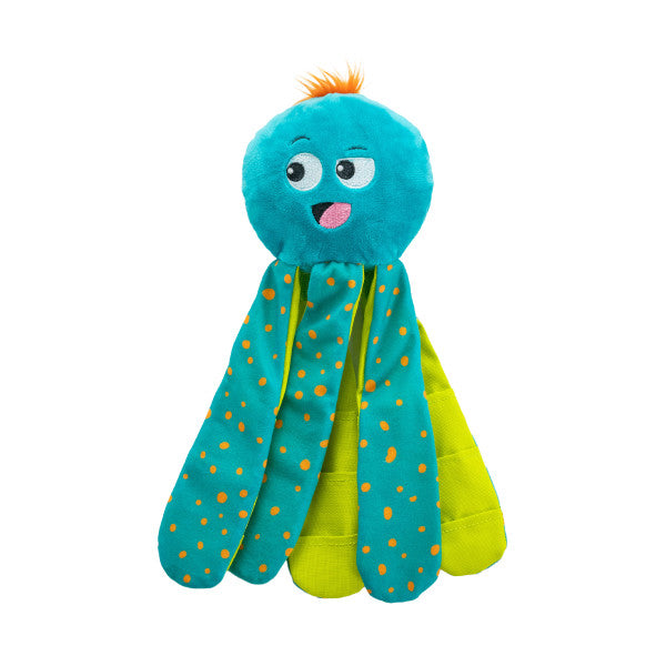 NinaOttossonSillyLegzOctopusInteractivePlushDogPuzzleToyBlue